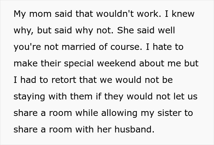 Woman Refuses To Stay With Parents After They Ban Her From Sharing A Room With Her Partner