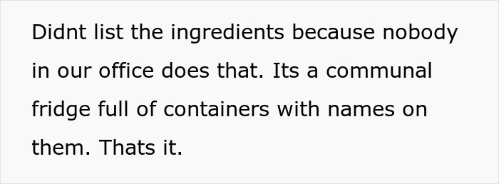 Office Food Thief Makes Coworker Miserable By Stealing Their Food, Faces Karma One Fine Day