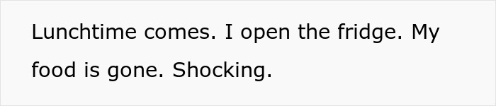 Office Food Thief Makes Coworker Miserable By Stealing Their Food, Faces Karma One Fine Day