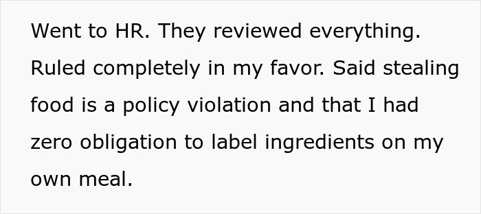 Office Food Thief Makes Coworker Miserable By Stealing Their Food, Faces Karma One Fine Day