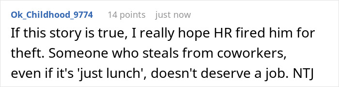 Office Food Thief Makes Coworker Miserable By Stealing Their Food, Faces Karma One Fine Day