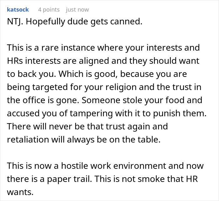 Office Food Thief Makes Coworker Miserable By Stealing Their Food, Faces Karma One Fine Day