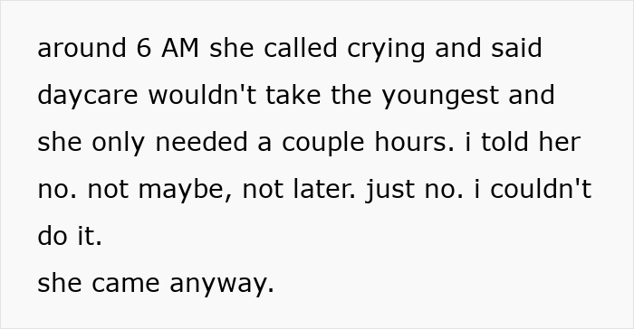 Man Forced To Change Locks And Threaten Sis With Police After She Abandons Her Kids At His House