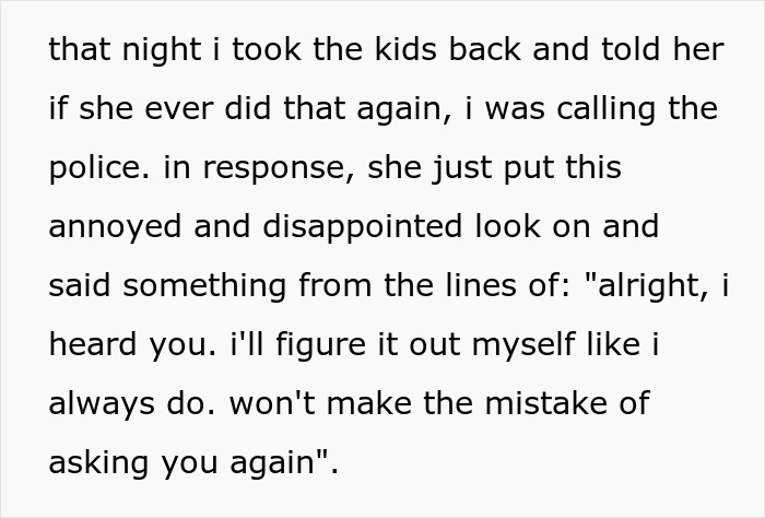 Man Forced To Change Locks And Threaten Sis With Police After She Abandons Her Kids At His House