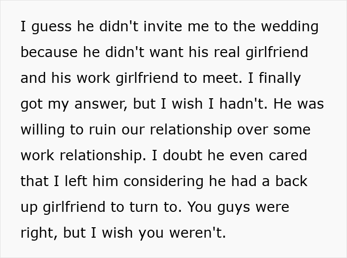 GF Catches BF In A Small Wedding Lie And Pulls The Thread That Exposes His Entire Secret Life