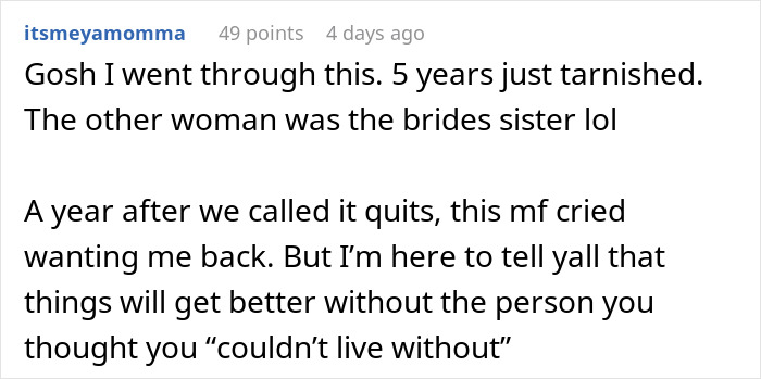 GF Catches BF In A Small Wedding Lie And Pulls The Thread That Exposes His Entire Secret Life