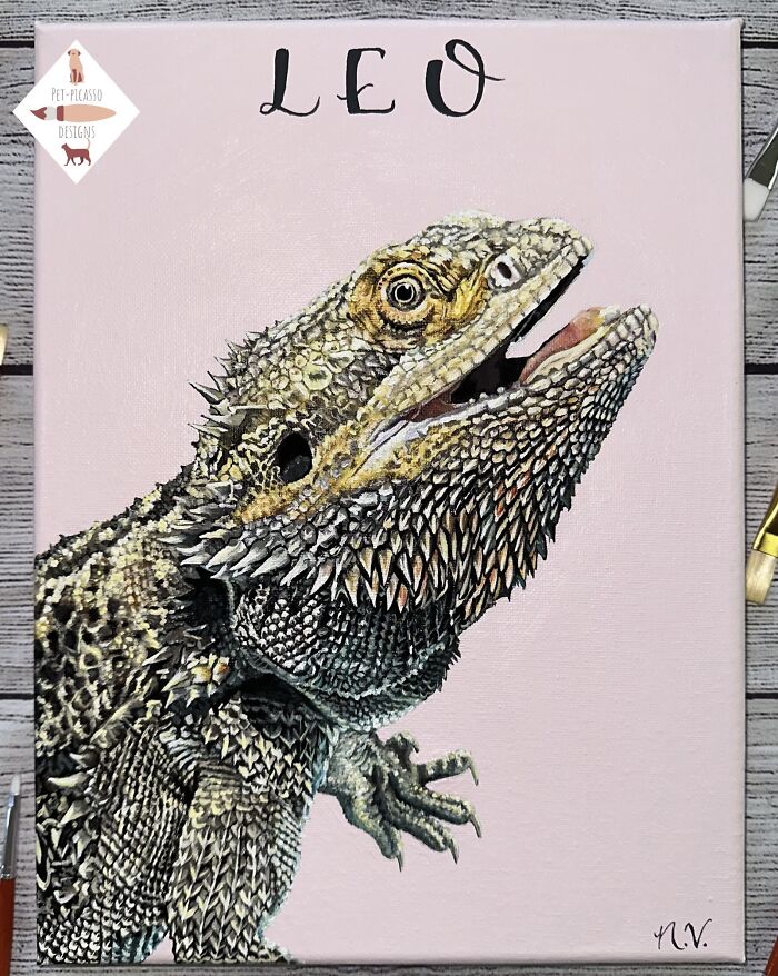 This Artist Paints Incredibly Detailed Pet Portraits That Owners Can Treasure Forever (33 Pics)