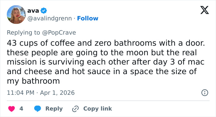 NASA’s Artemis II Astronauts Make Disturbing Discovery Just Moments After Launch Of First Moon Mission In 50 Years