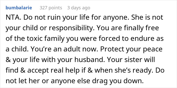 Lady Finally Builds A Happy Life For Herself, Then Family Demands She Take In Her Schizophrenic Sister