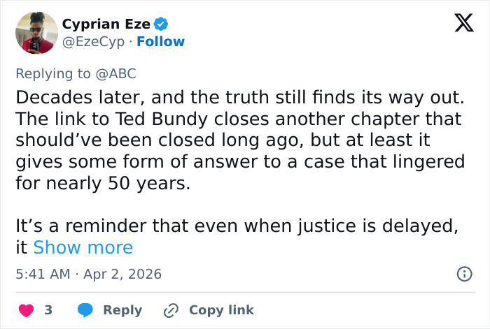 Ted Bundy’s Victim Count Grows As Cops Confirm Fate Of Missing Utah Teen