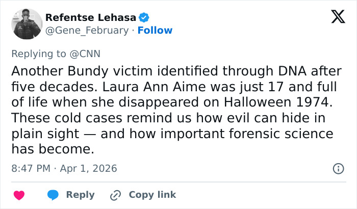 Ted Bundy’s Victim Count Grows As Cops Confirm Fate Of Missing Utah Teen