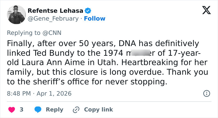 Ted Bundy’s Victim Count Grows As Cops Confirm Fate Of Missing Utah Teen