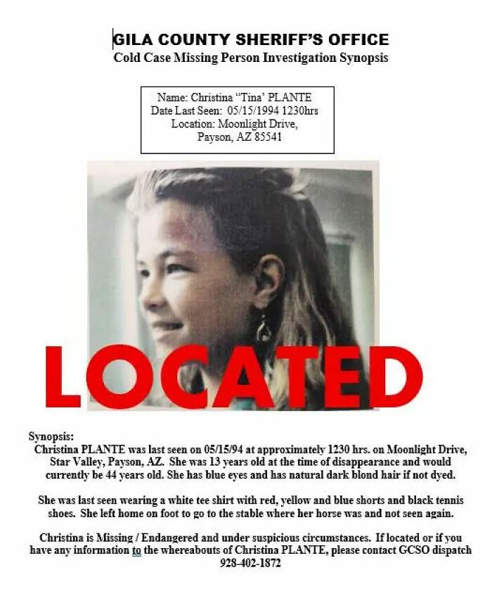 Teen Girl Who Vanished in Arizona Over 30 Years Ago Found Alive in Stunning Twist