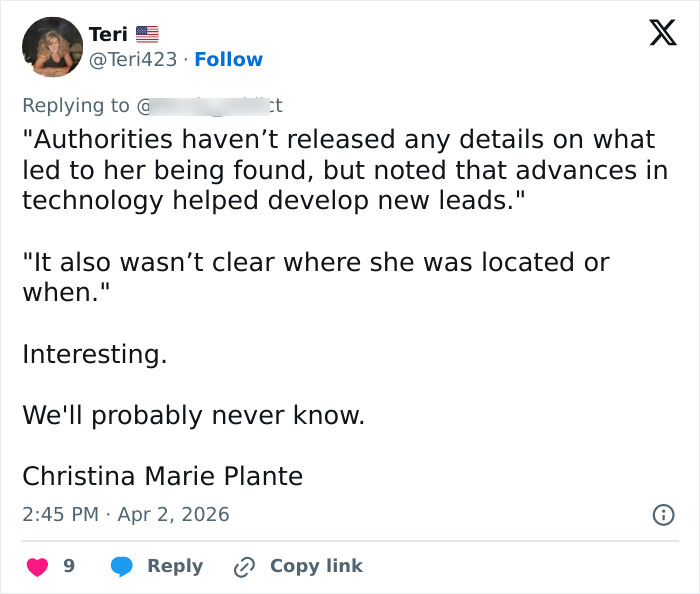 Teen Girl Who Vanished in Arizona Over 30 Years Ago Found Alive in Stunning Twist