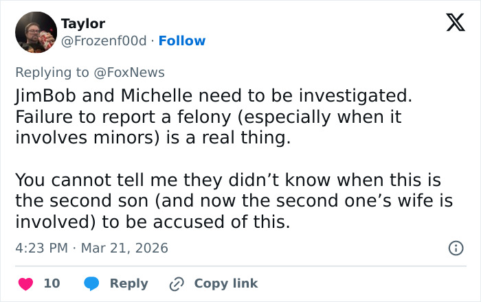 Joseph Duggar&rsquo;s Letters To His Family After Arrest Over Disturbing Allegations Have Been Exposed