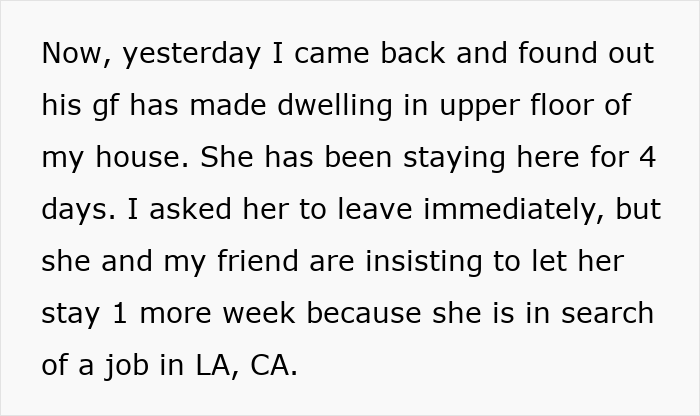 Man Comes Back Home To Friend&rsquo;s GF Living In His House, She Calls The Police When He Kicks Her Out