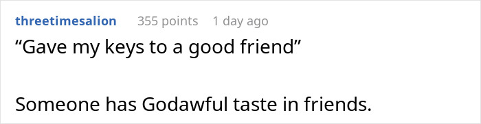 Man Comes Back Home To Friend&rsquo;s GF Living In His House, She Calls The Police When He Kicks Her Out