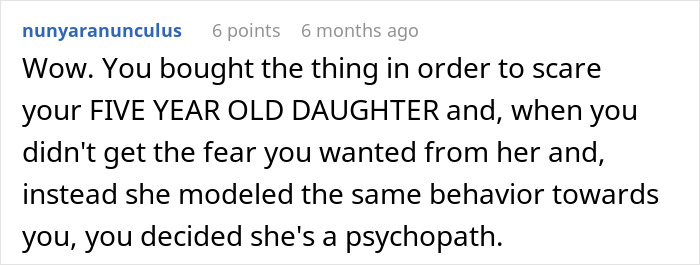 &ldquo;I Think My 5-Year-Old Daughter Might Be A Psychopath&rdquo;: Dad Gets Jump Scare Of His Life