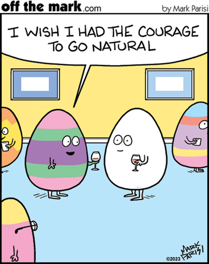 50 Hilarious Easter Comics By Mark Parisi That Reveal The Secret Drama Of Eggs