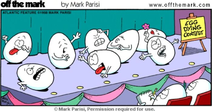50 Hilarious Easter Comics By Mark Parisi That Reveal The Secret Drama Of Eggs