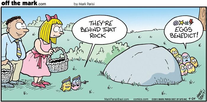 50 Hilarious Easter Comics By Mark Parisi That Reveal The Secret Drama Of Eggs