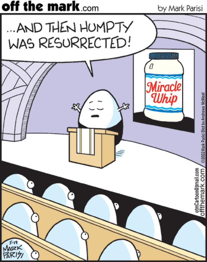 50 Hilarious Easter Comics By Mark Parisi That Reveal The Secret Drama Of Eggs