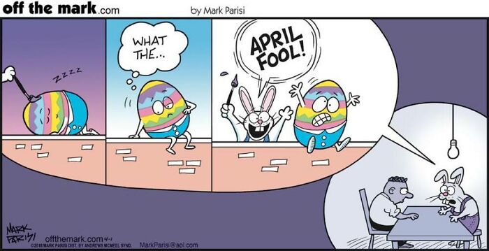 50 Hilarious Easter Comics By Mark Parisi That Reveal The Secret Drama Of Eggs