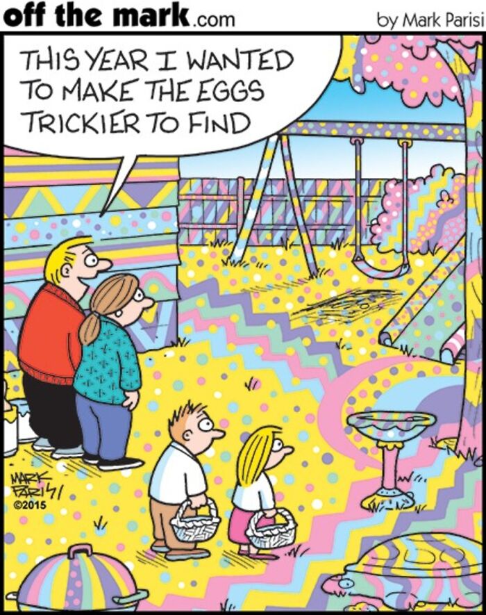 50 Hilarious Easter Comics By Mark Parisi That Reveal The Secret Drama Of Eggs