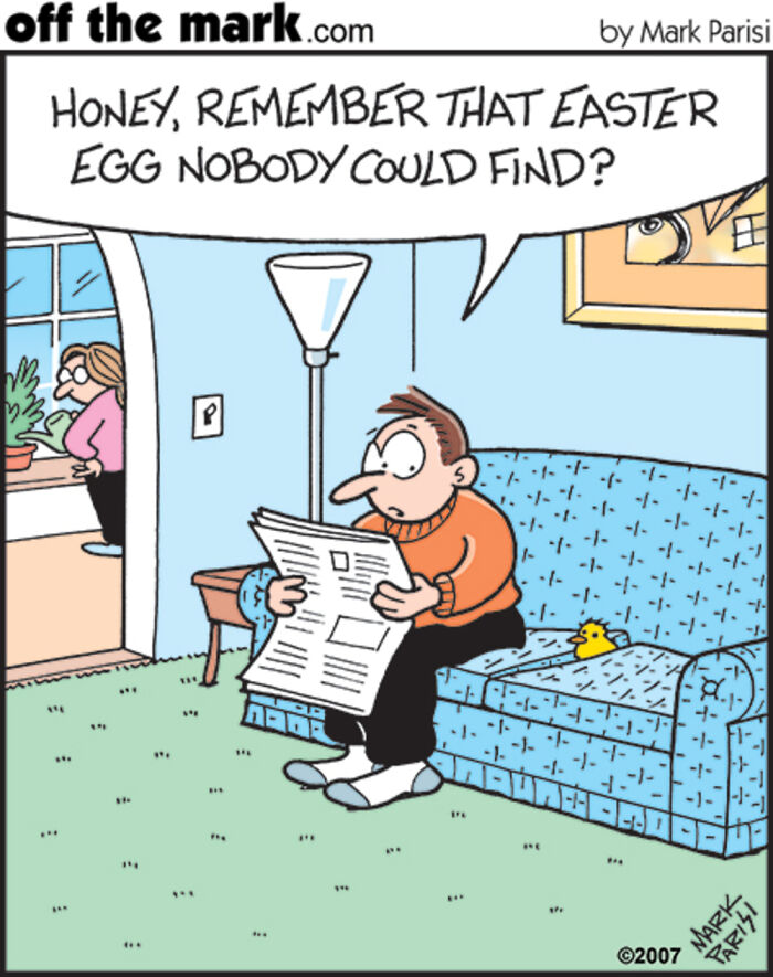 50 Hilarious Easter Comics By Mark Parisi That Reveal The Secret Drama Of Eggs