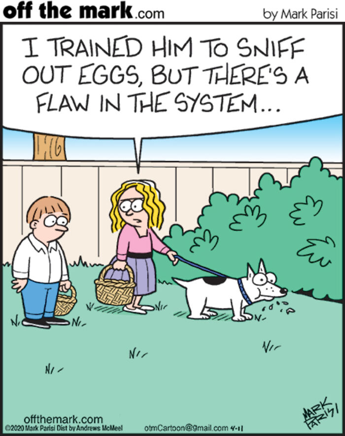 50 Hilarious Easter Comics By Mark Parisi That Reveal The Secret Drama Of Eggs
