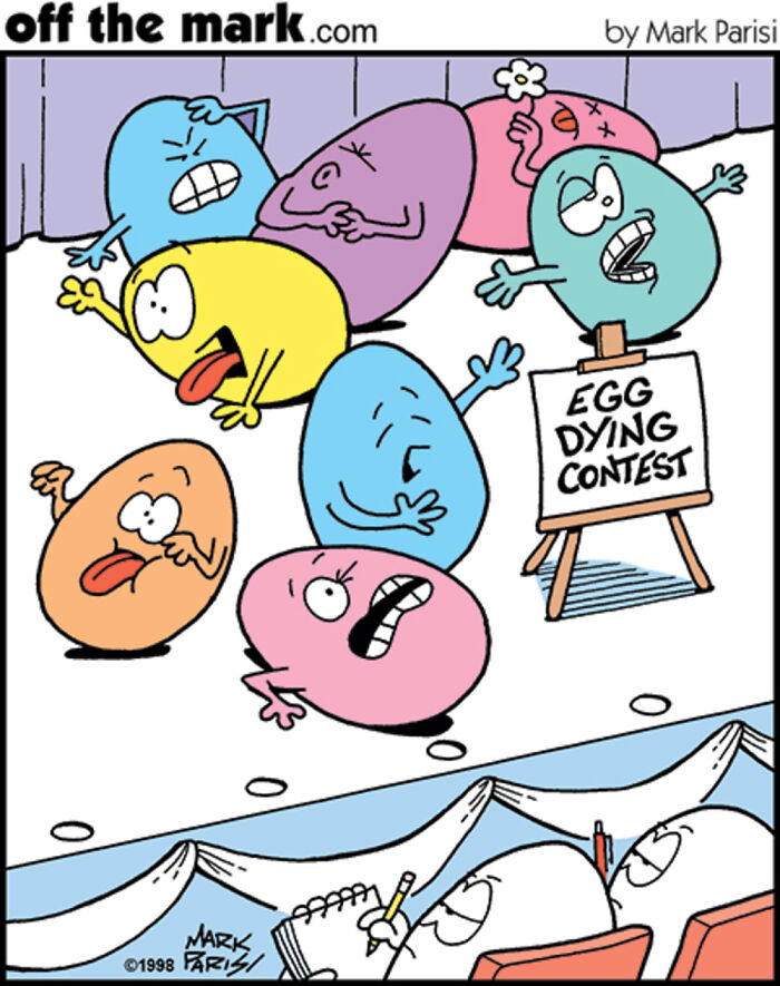 50 Hilarious Easter Comics By Mark Parisi That Reveal The Secret Drama Of Eggs