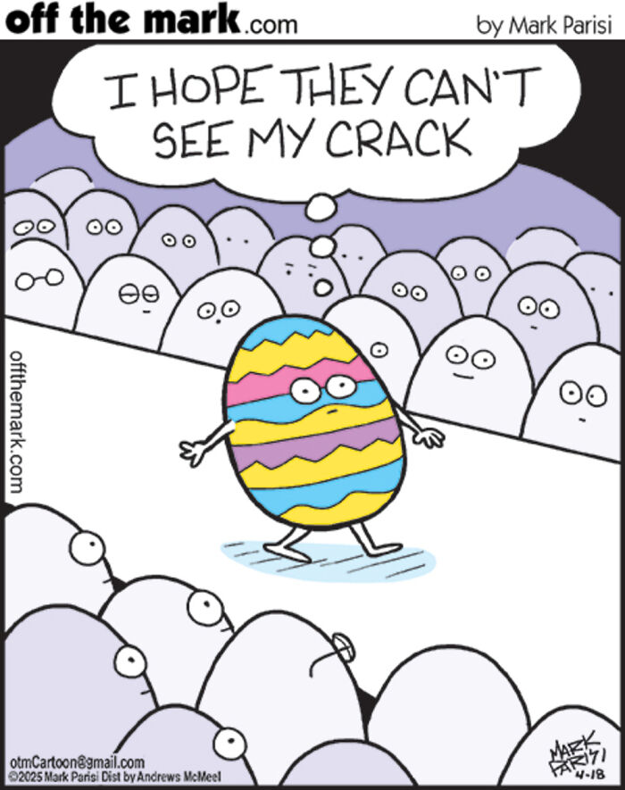 50 Hilarious Easter Comics By Mark Parisi That Reveal The Secret Drama Of Eggs