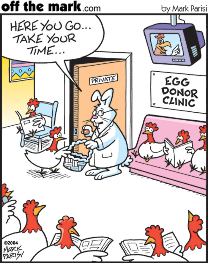 50 Hilarious Easter Comics By Mark Parisi That Reveal The Secret Drama Of Eggs