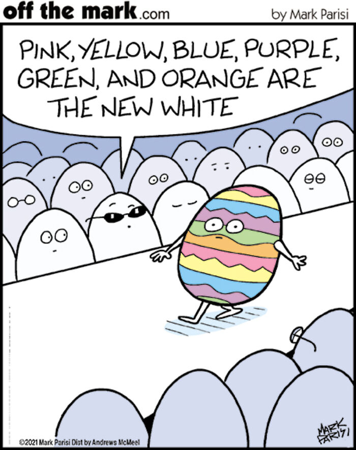 50 Hilarious Easter Comics By Mark Parisi That Reveal The Secret Drama Of Eggs