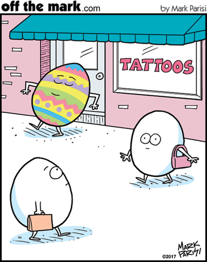 50 Hilarious Easter Comics By Mark Parisi That Reveal The Secret Drama Of Eggs
