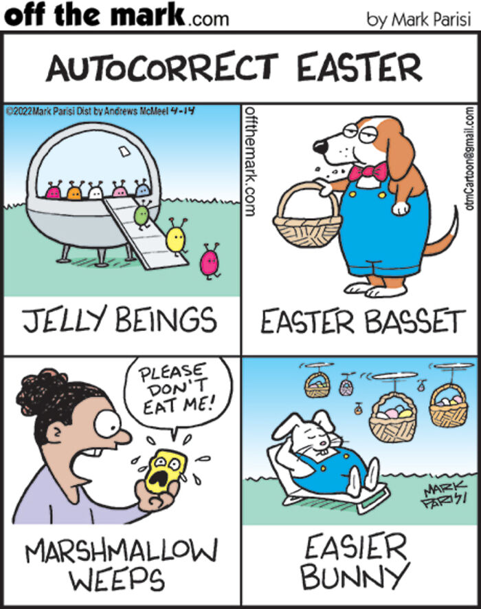 50 Hilarious Easter Comics By Mark Parisi That Reveal The Secret Drama Of Eggs