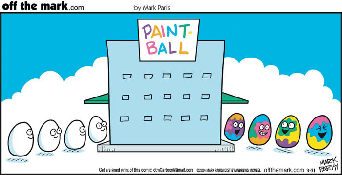 50 Hilarious Easter Comics By Mark Parisi That Reveal The Secret Drama Of Eggs