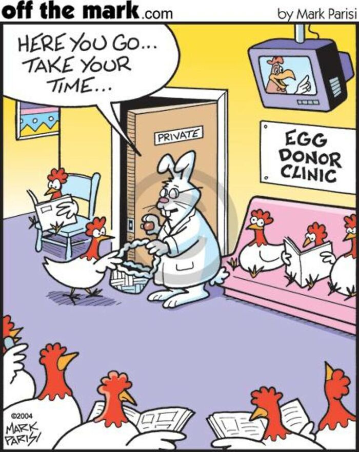 50 Hilarious Easter Comics By Mark Parisi That Reveal The Secret Drama Of Eggs
