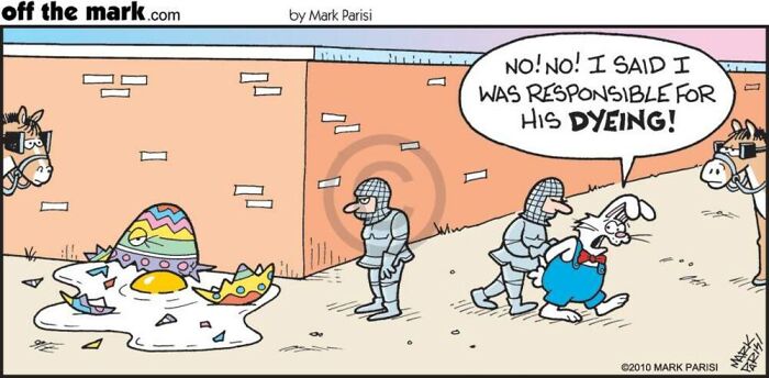50 Hilarious Easter Comics By Mark Parisi That Reveal The Secret Drama Of Eggs