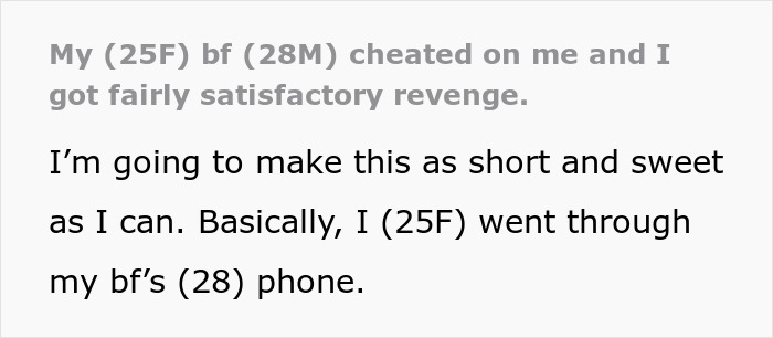 BF Plans To Leave GF For Someone Else, She Makes Sure He Ends Up With Absolutely Nobody At All