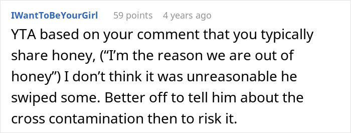 Person Contaminates Honey With Peanuts, Chaos Ensues After Allergic Roommate Decides To Eat It