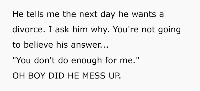 Lazy Man Divorces Breadwinner Wife To Teach Her A Lesson In Appreciation, Loses Everything Instead