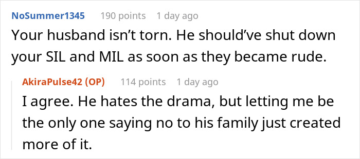 Woman Accused Of Ruining SIL&rsquo;s Pregnancy Experience By Refusing To Let Her Host A Party In Her New House