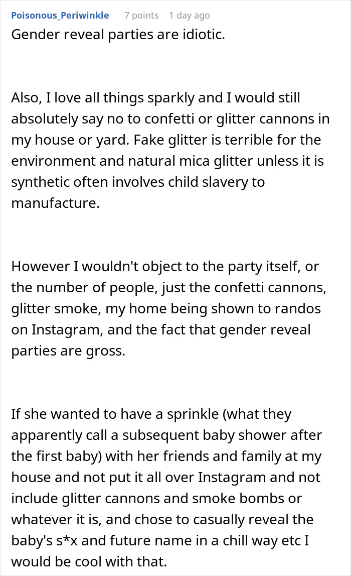 Woman Accused Of Ruining SIL&rsquo;s Pregnancy Experience By Refusing To Let Her Host A Party In Her New House