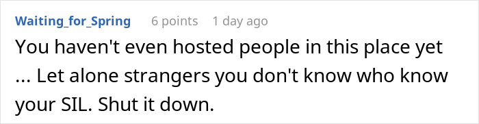 Woman Accused Of Ruining SIL&rsquo;s Pregnancy Experience By Refusing To Let Her Host A Party In Her New House