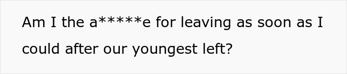 “Starting Over”: Man Divorces Wife Once Kids Move Out, And The Internet Has Opinions About It