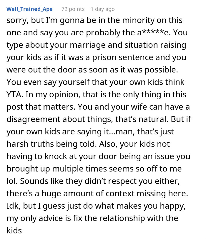 “Starting Over”: Man Divorces Wife Once Kids Move Out, And The Internet Has Opinions About It