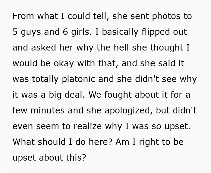 GF Shows Off Piercings With Topless Pics To 11 Friends, BF Loses It When He Sees 5 Guys On Her List