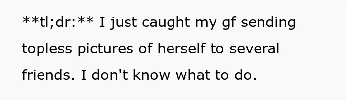 GF Shows Off Piercings With Topless Pics To 11 Friends, BF Loses It When He Sees 5 Guys On Her List