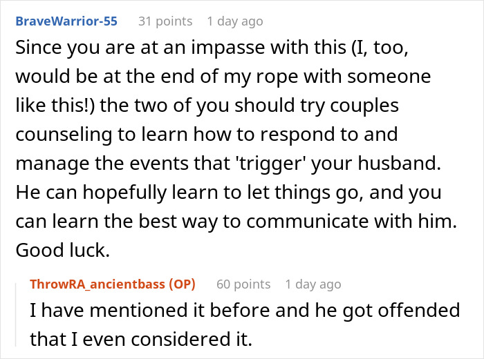 Wife Sick Of Walking On Eggshells As Man Gets Offended Over Every Remark: &ldquo;I&rsquo;m So Tired Of This&rdquo;